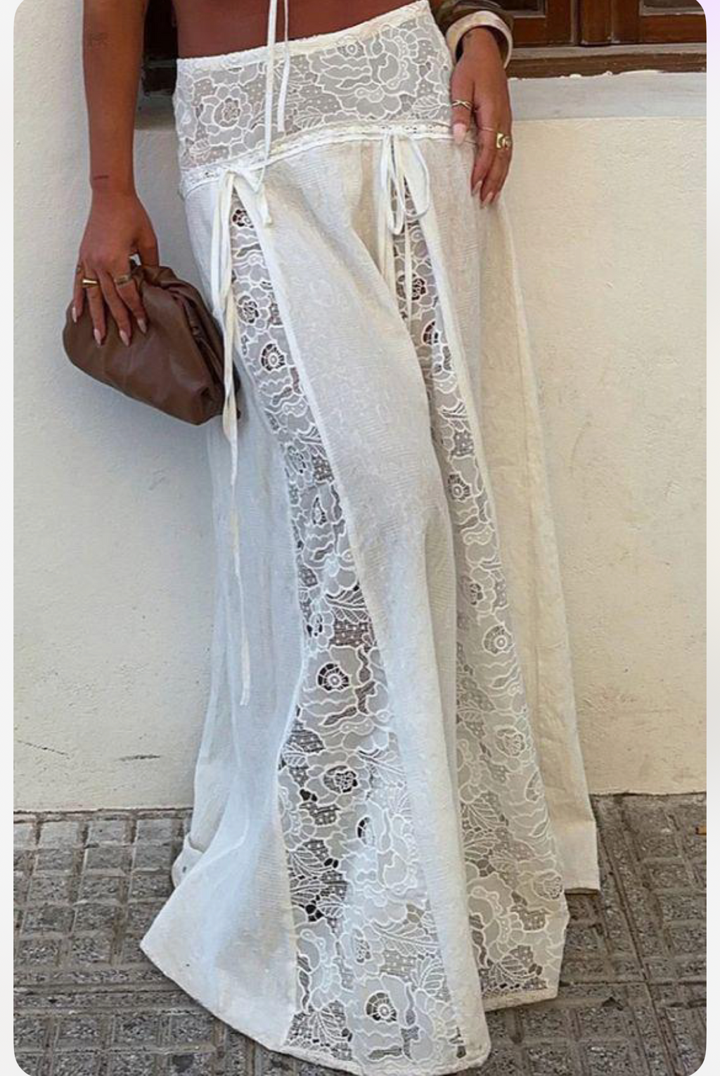 The linen floral co-rd set