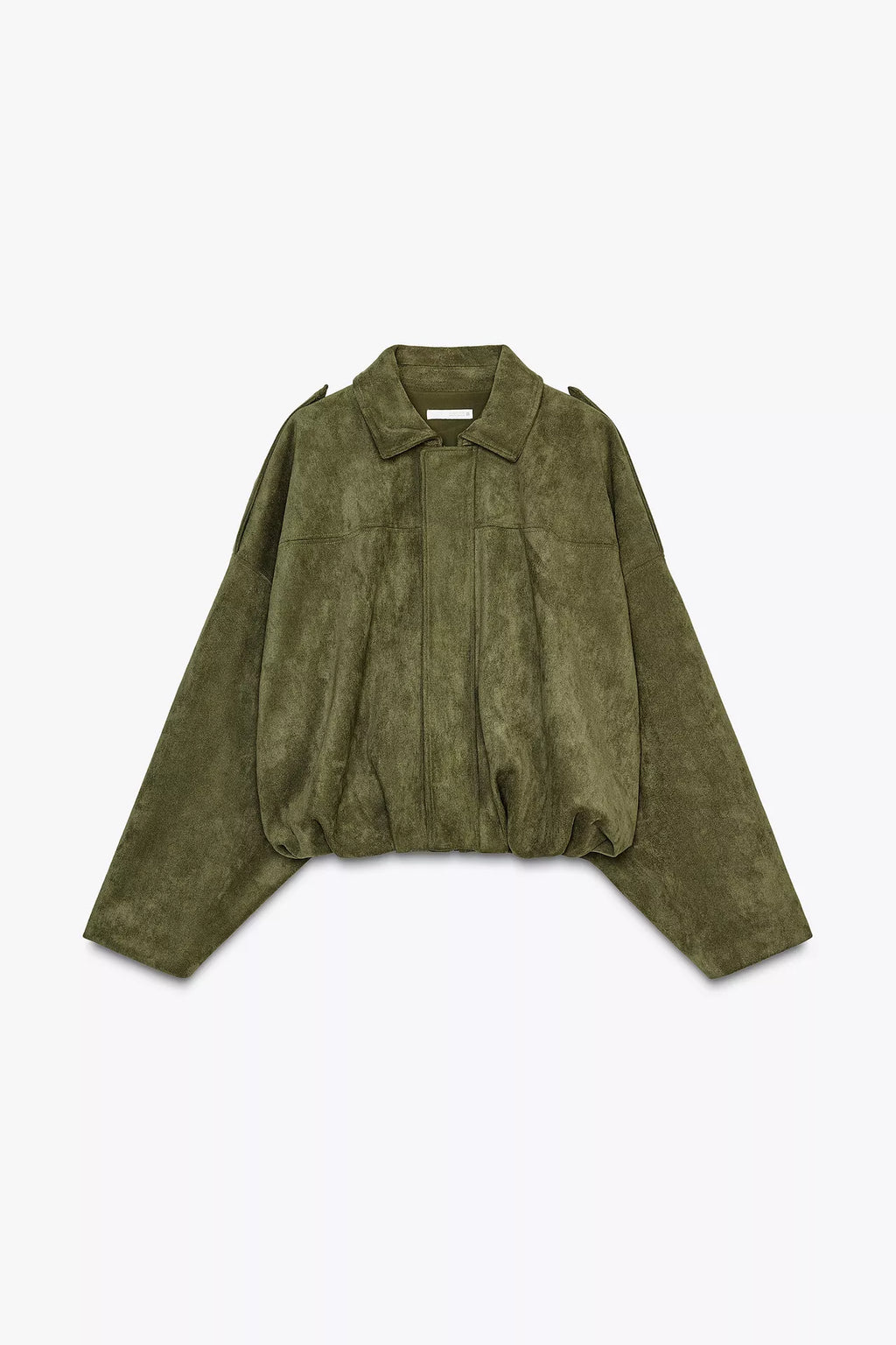 Suede bomber