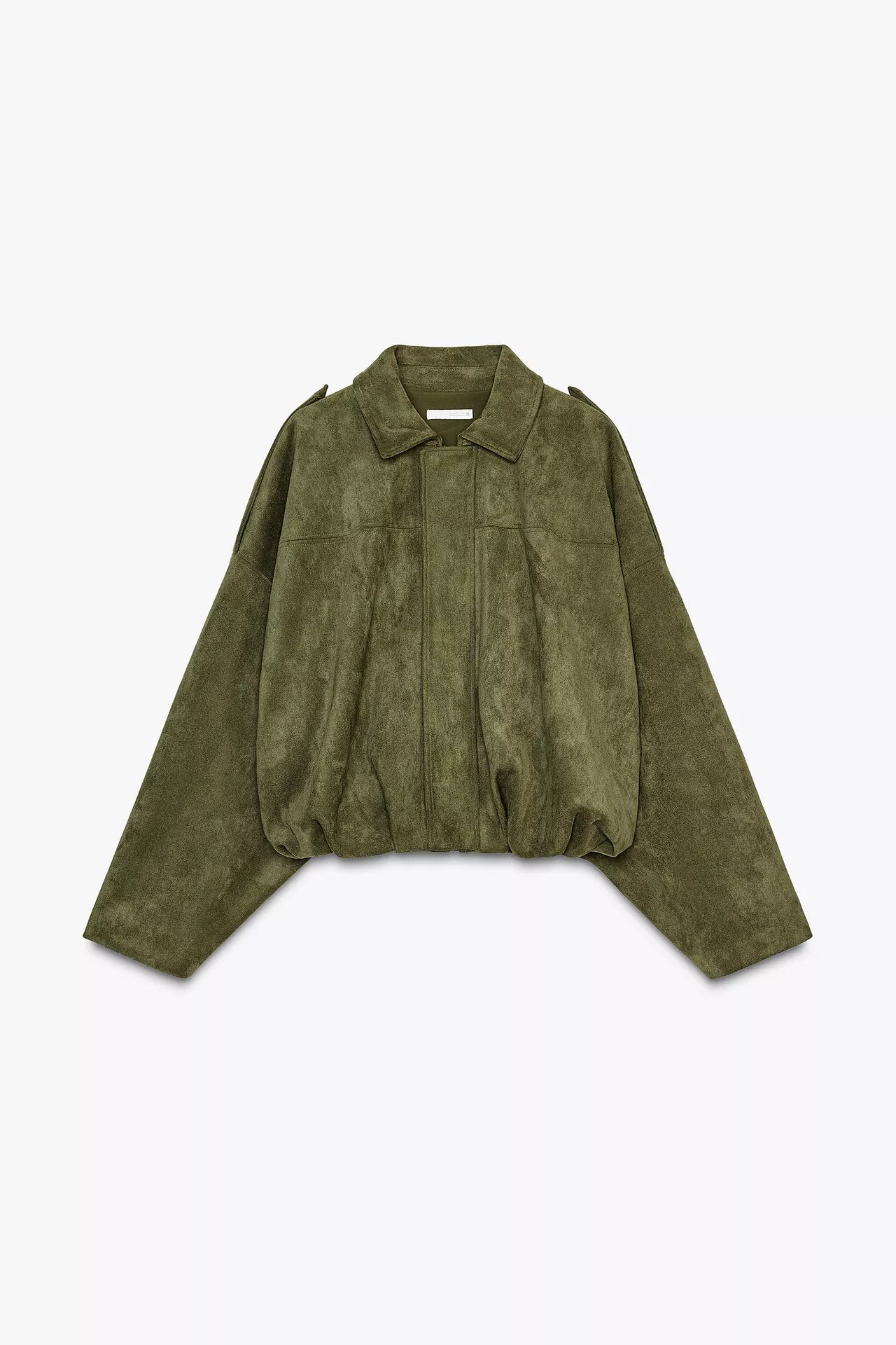 Suede bomber