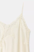 Asymmetric lace dress
