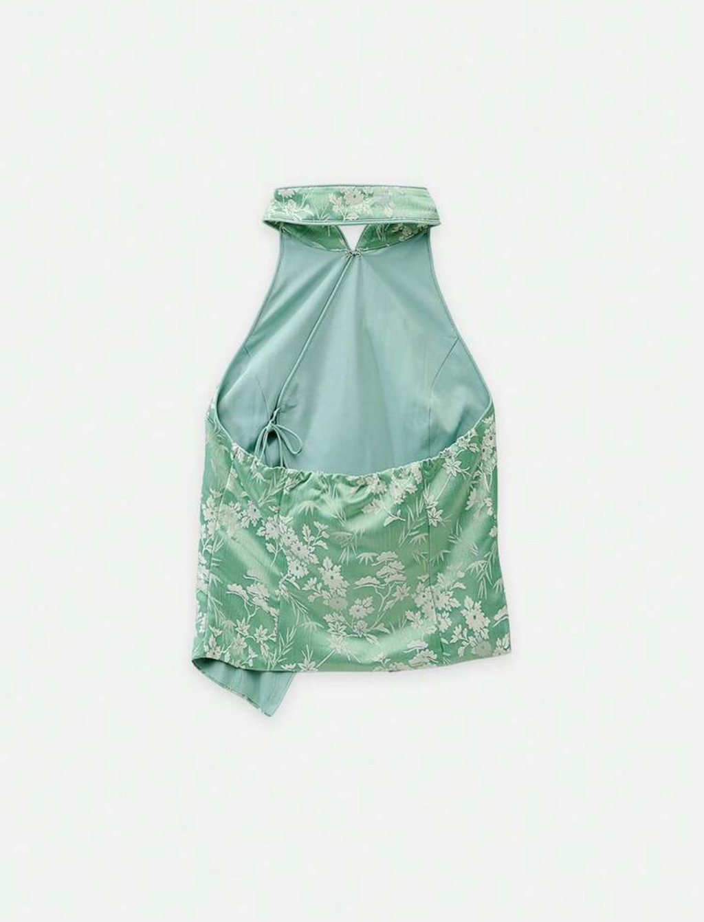 Halter china top