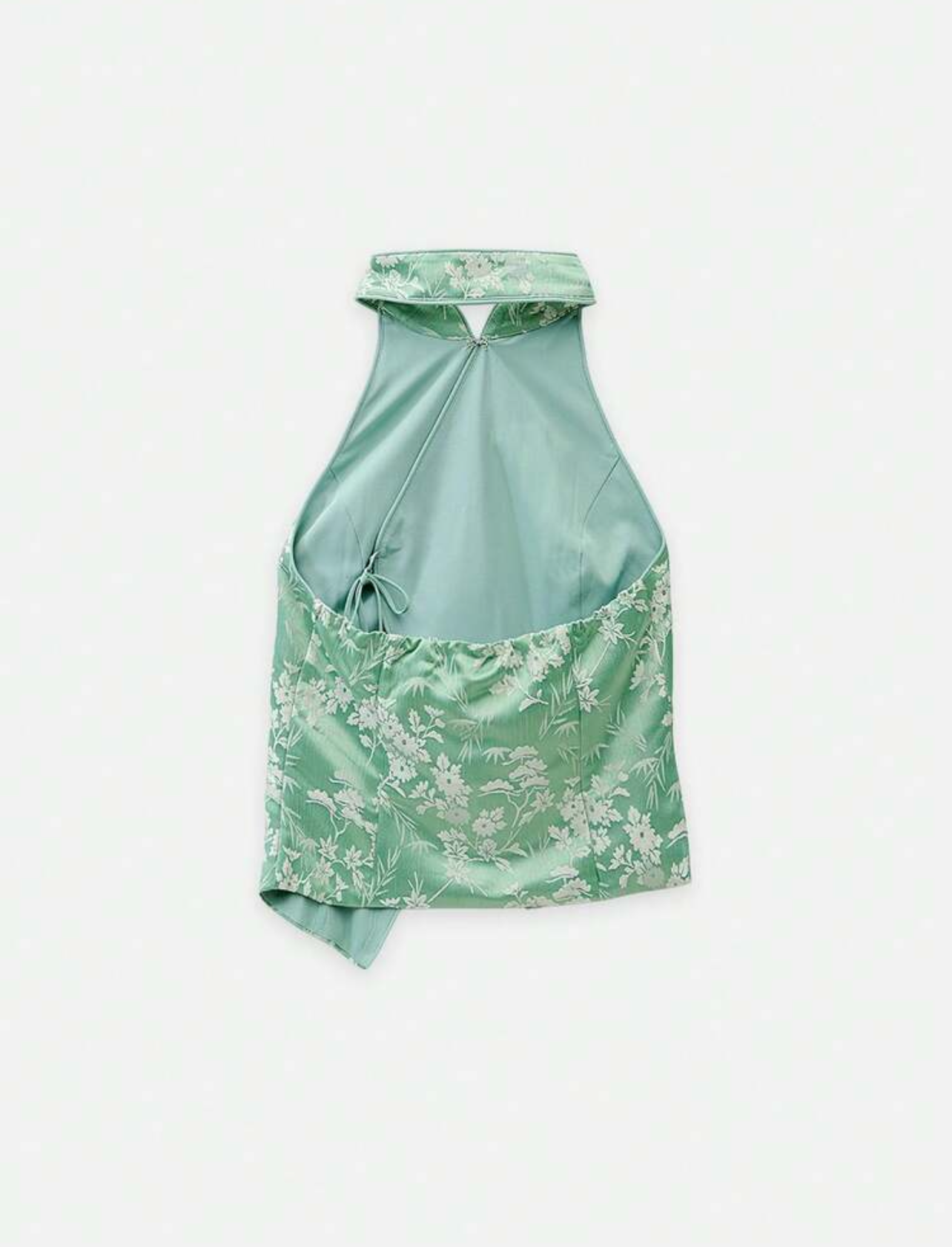 Halter china top